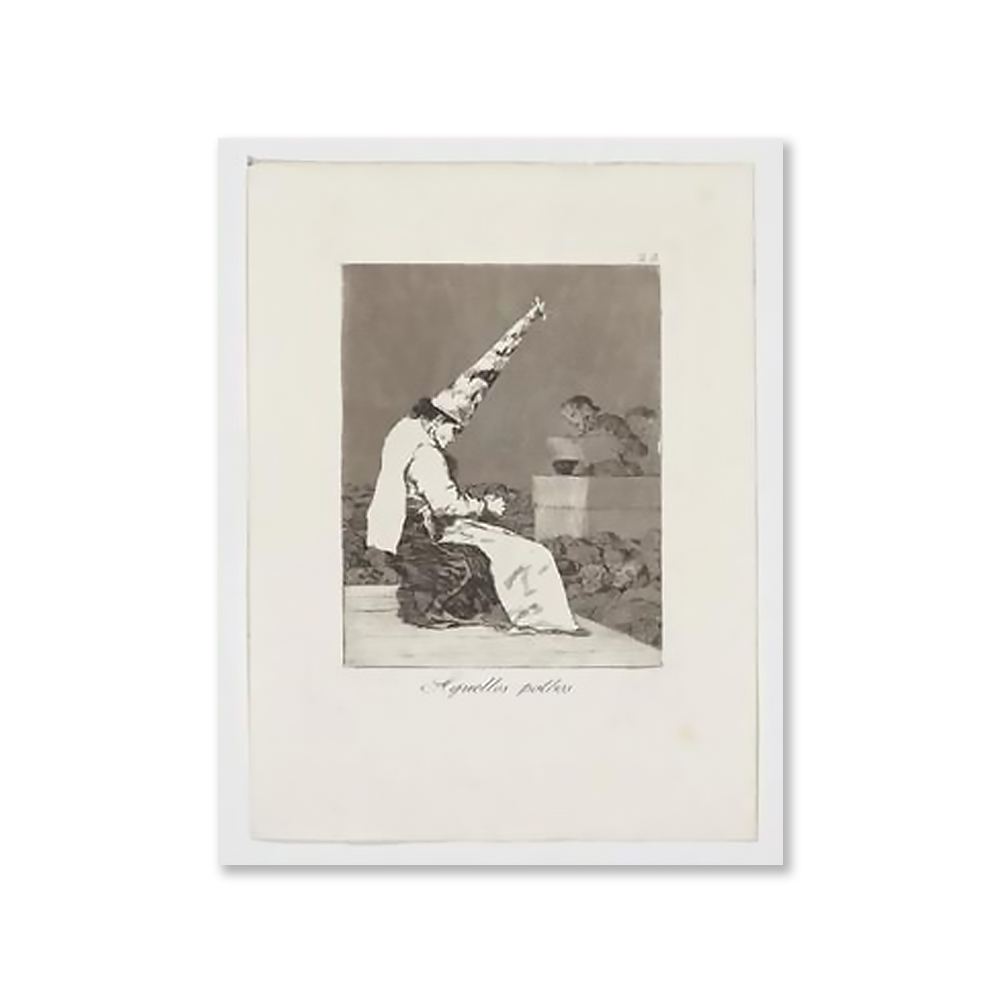 프란시스코 고야 (Francisco de Goya) | Aquellos polbos (Caprichos. Estampa 23)