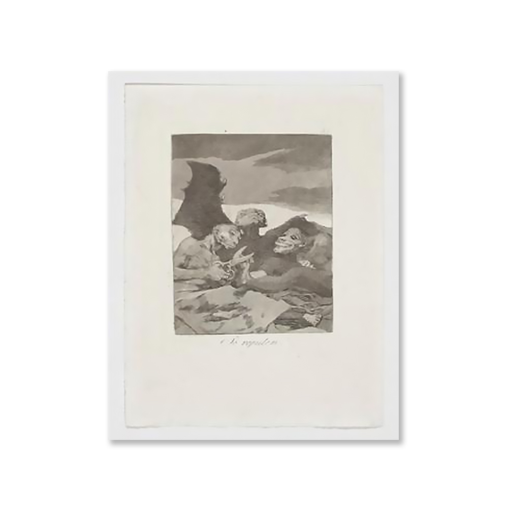 프란시스코 고야 (Francisco de Goya) | Se repulen (Caprichos. Estampa 51)