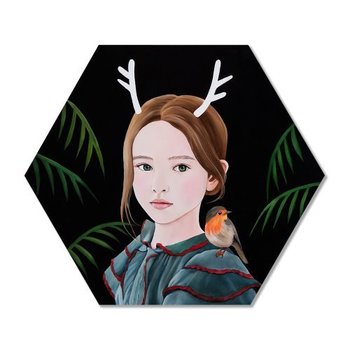 손우정ㅣIn the enchanted garden-deer girl 6