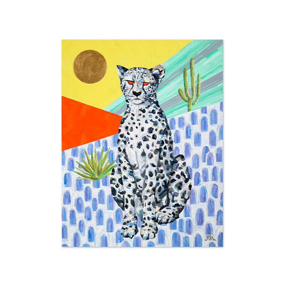 아이라최 | Orange_eyed snow leopard