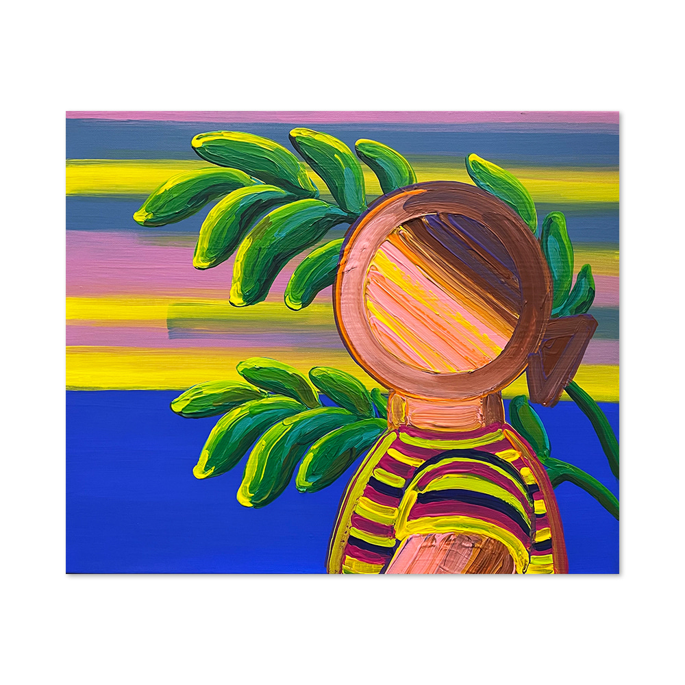 정새롬ㅣ야자나무와 여자 A Woman with the Palm Trees