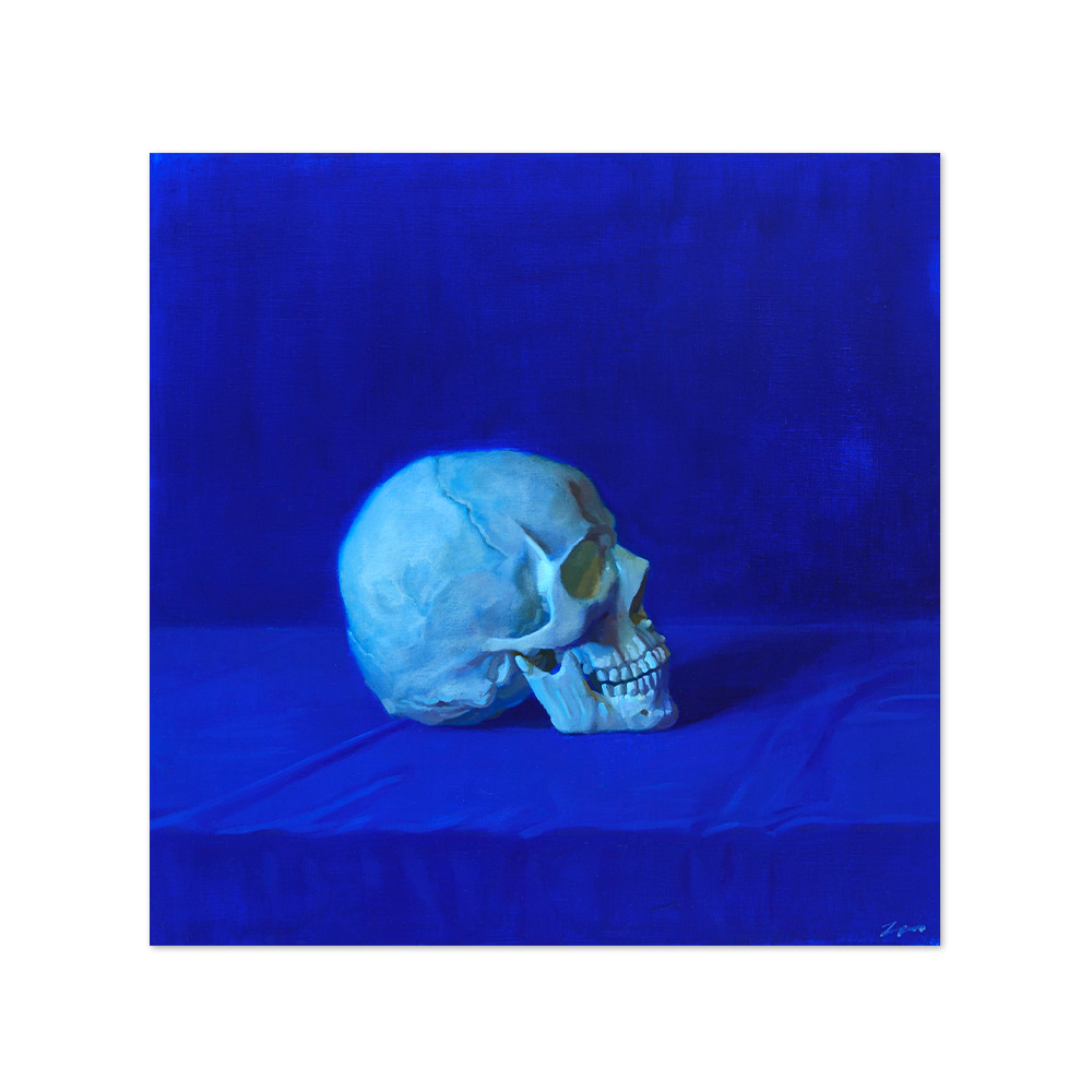 한영준 | Blue #6 skull