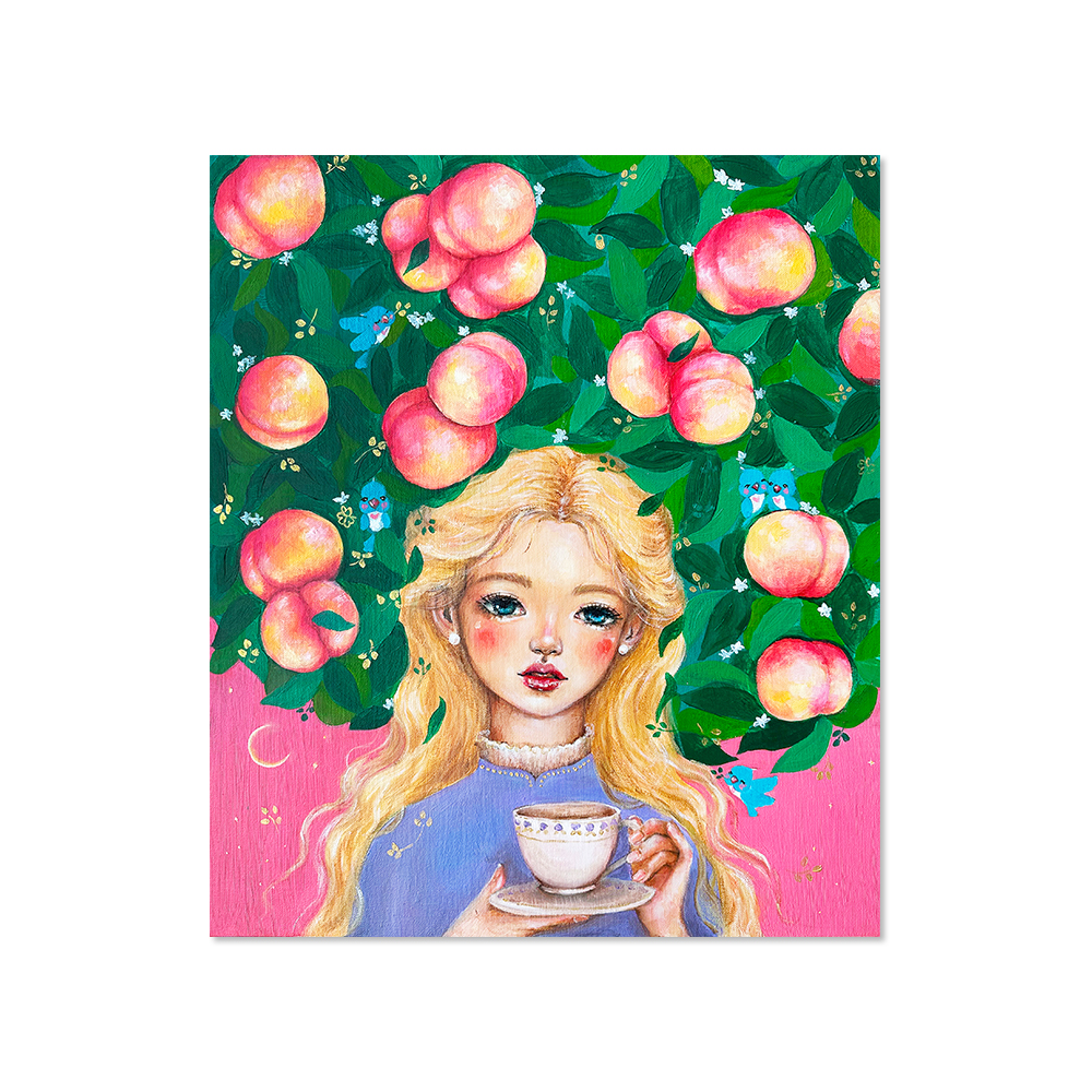 예진 | Lavender Peach Girl